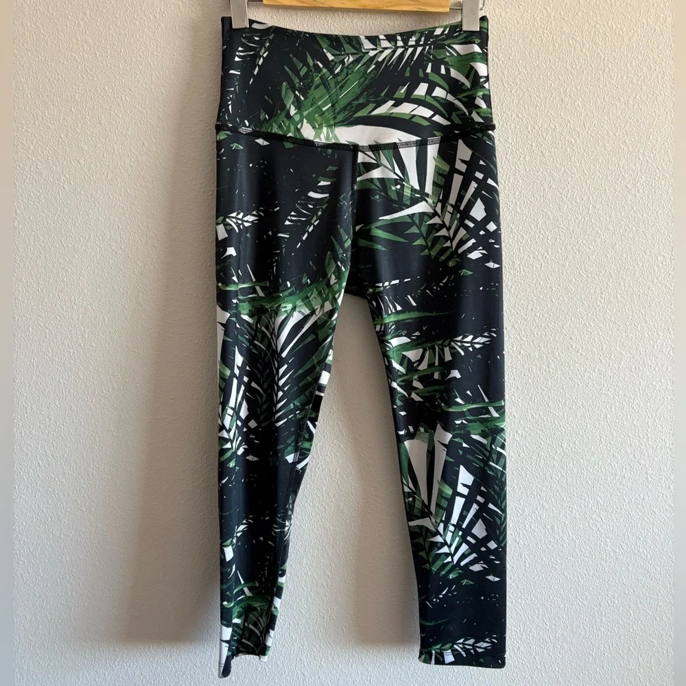 Beyond Yoga Lux Printed High-Waist Midi Leggings Women’s Medium Havana Nights